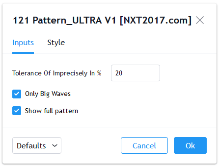 Settings 121 Harmonic Patterns